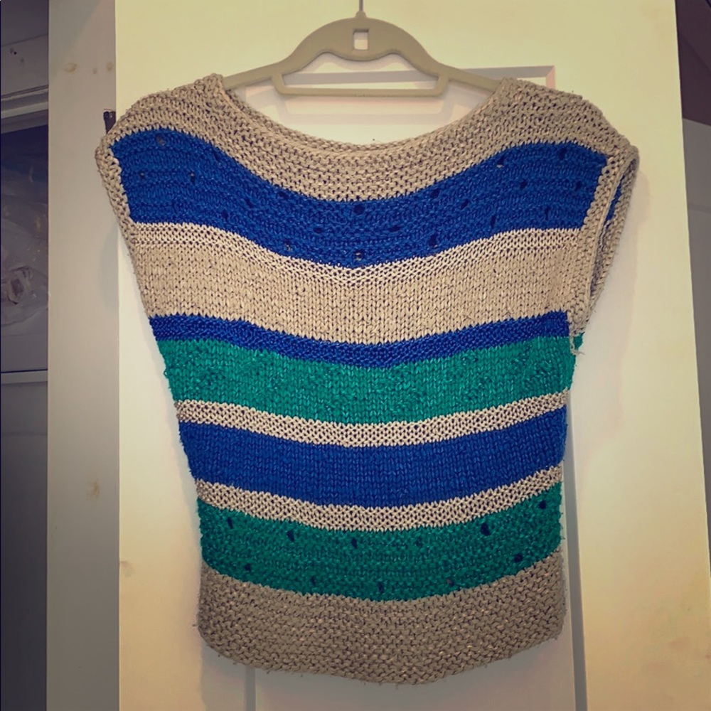 Vintage Liz Claiborne 90’s striped retro sweater